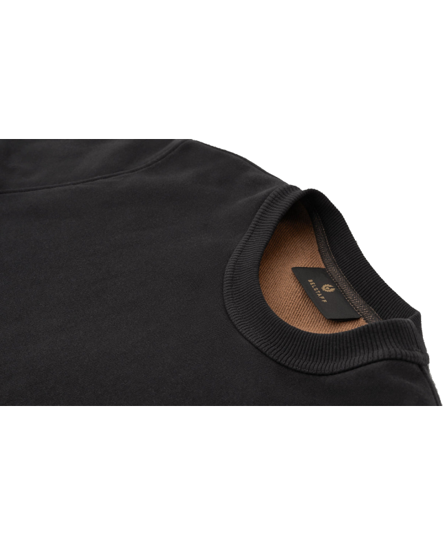 spezial madrid Belstaff Centenary Applique Label Sweatshirt Black Ahorra y exporta