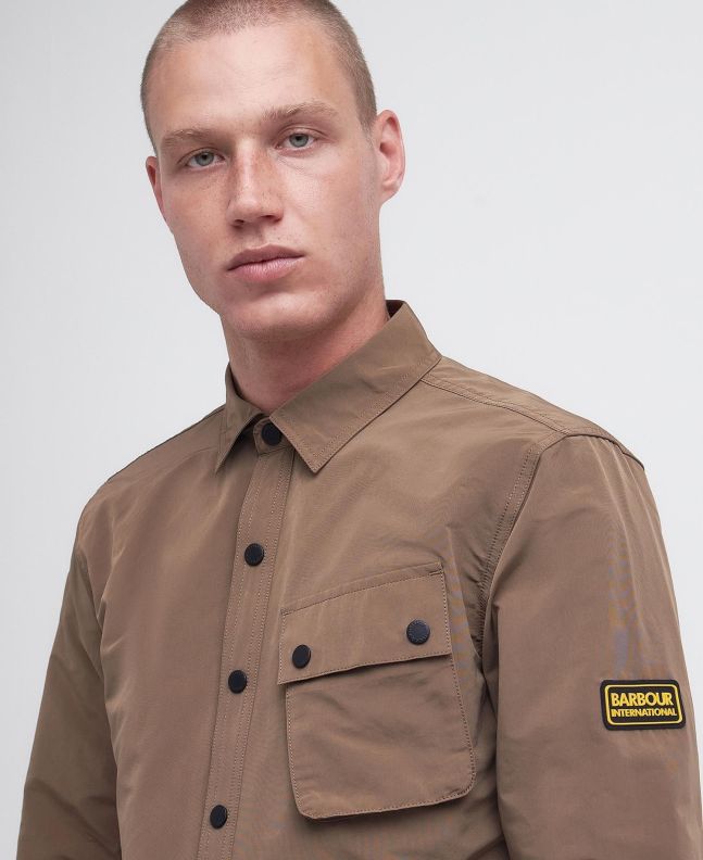 spezial madrid Barbour International Control Overshirt Fossil Precios de Black Friday