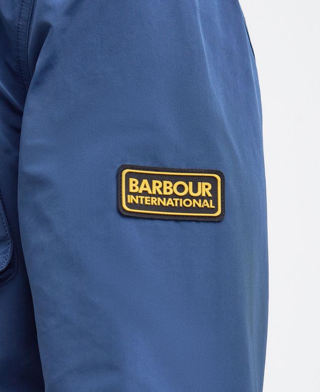 spezial madrid Barbour International Control Overshirt Washed Cobalt En oferta