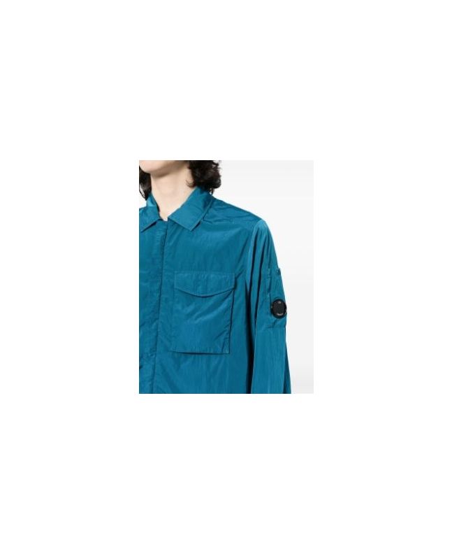 spezial madrid C.P. Company Chrome-R Pocket Overshirt Ink Blue Última moda