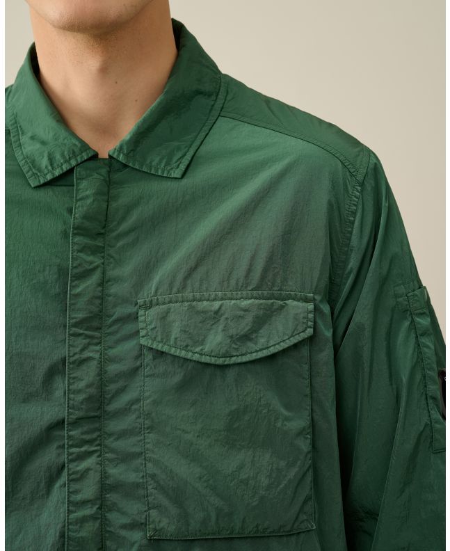 spezial madrid C.P. Company Chrome-R Pocket Overshirt Duck Green Descuento por venta flash
