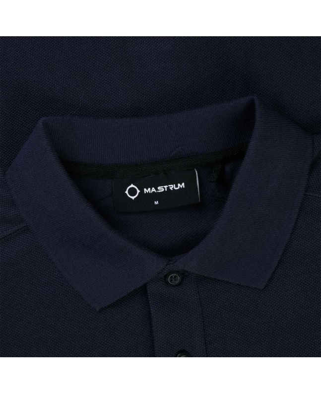spezial madrid MA.Strum SS Pique Polo Shirt Ink Navy En oferta