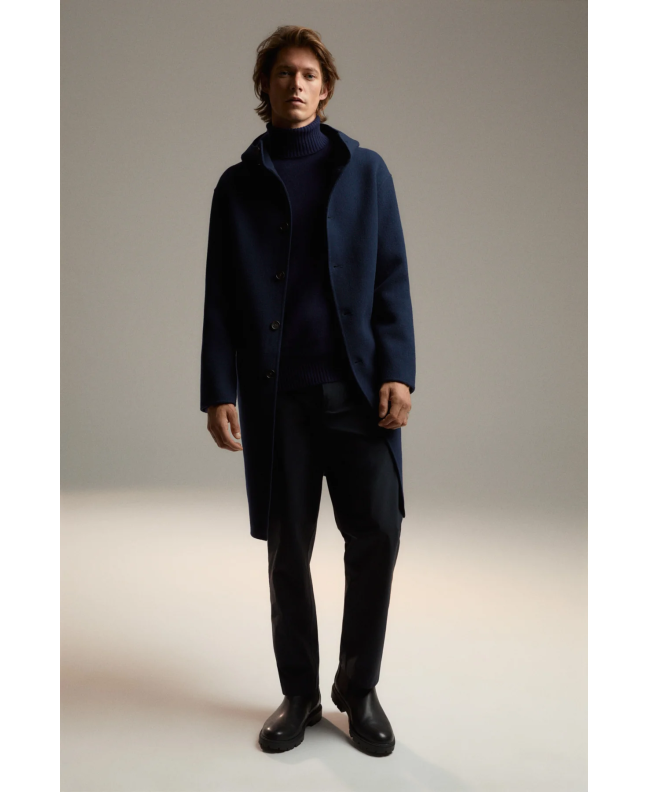 spezial madrid Ecoalf 1.0 Tramontanalf Recycled Wool Jacket Dark Navy Rebajas de fábrica