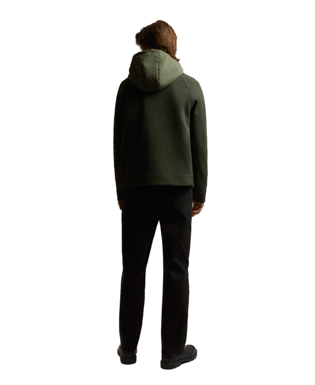 spezial madrid Ecoalf 1.0 Grisalf Knit Sweater Hoody Deep Green Ventas relámpago