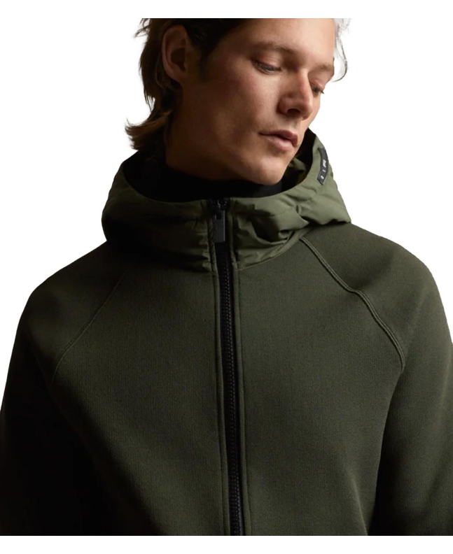 spezial madrid Ecoalf 1.0 Grisalf Knit Sweater Hoody Deep Green Ventas relámpago