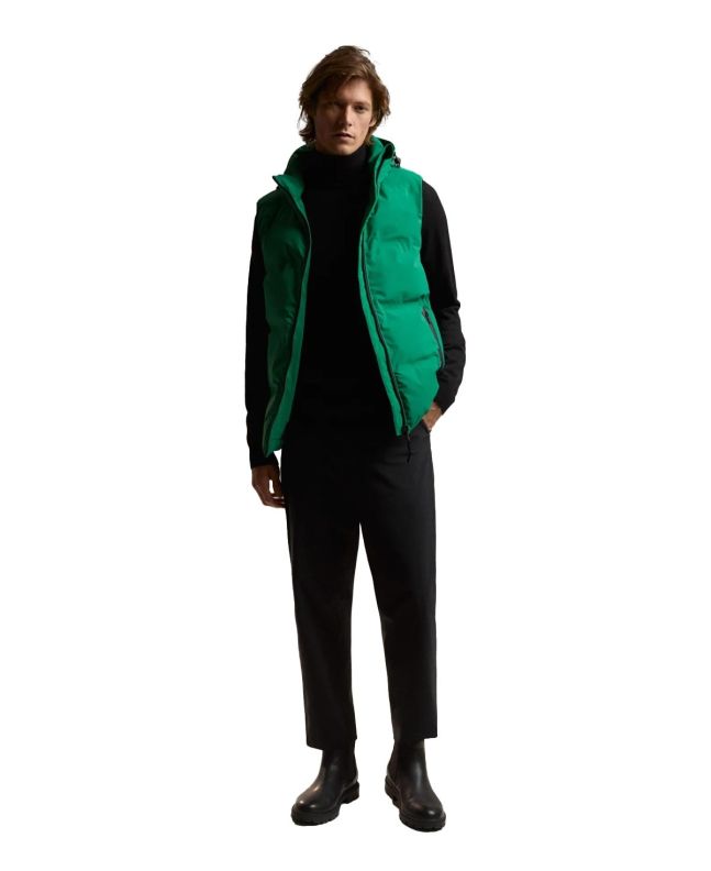 spezial madrid Ecoalf 1.0 Maunaalf Vest Green Dart Tienda