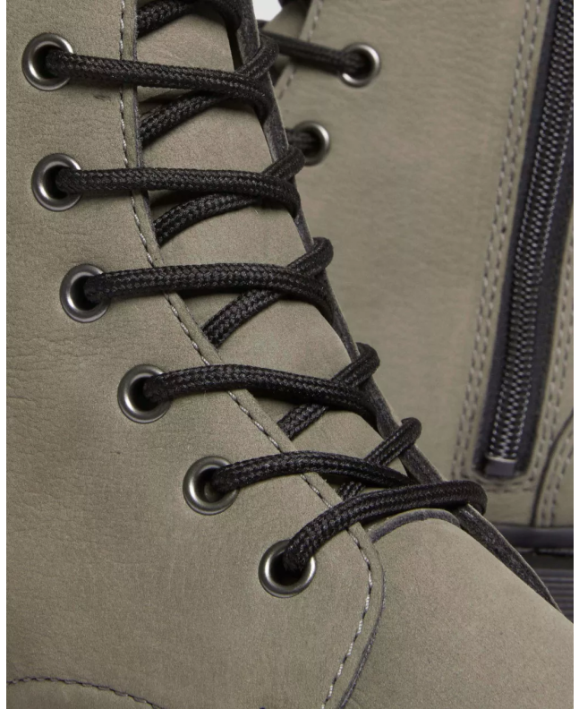 spezial madrid Dr. Martens 1460 Jadon Milled Nobuk Nickel Grey Oferta especial