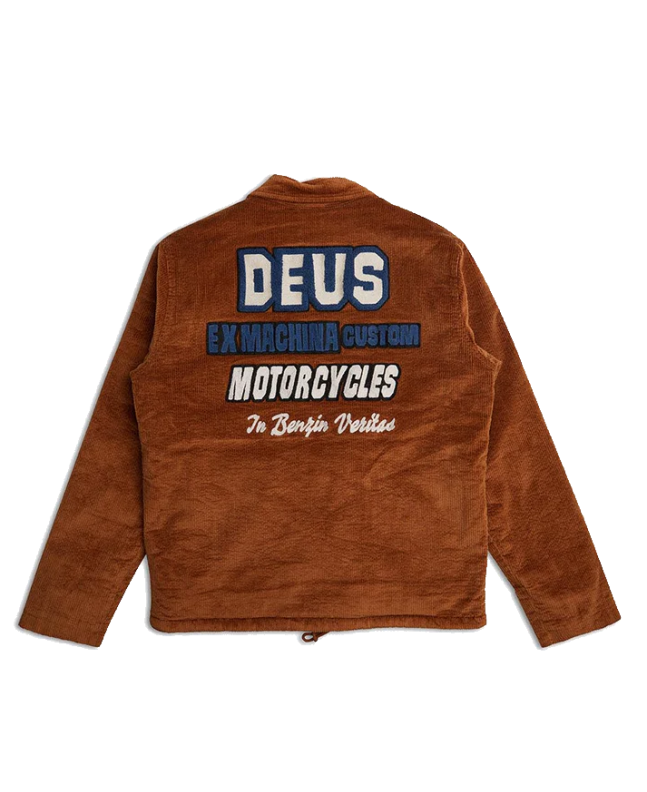 spezial madrid Deus Ex Machina Riders Friend Coach Jacket Tan Solo hoy