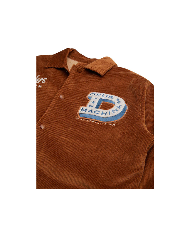 spezial madrid Deus Ex Machina Riders Friend Coach Jacket Tan Solo hoy