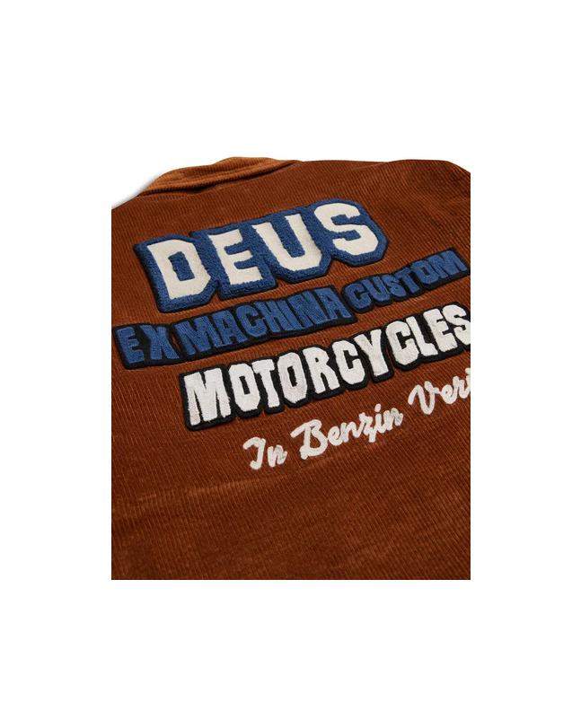 spezial madrid Deus Ex Machina Riders Friend Coach Jacket Tan Solo hoy