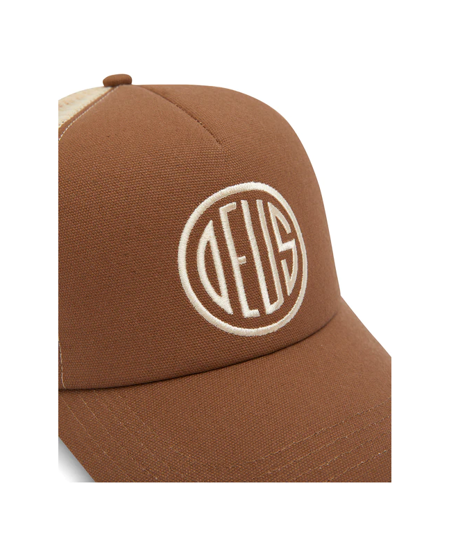 spezial madrid Deus ex Machina Pill Trucker Brown Libre de impuestos