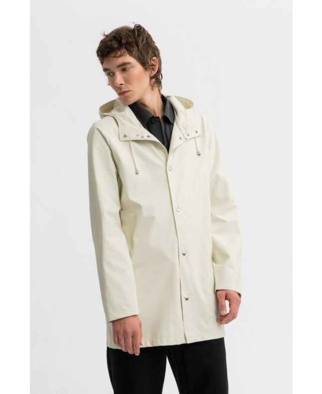 spezial madrid Stutterheim Stockholm Lightweight Raincoat Coconut Rebajas de fábrica