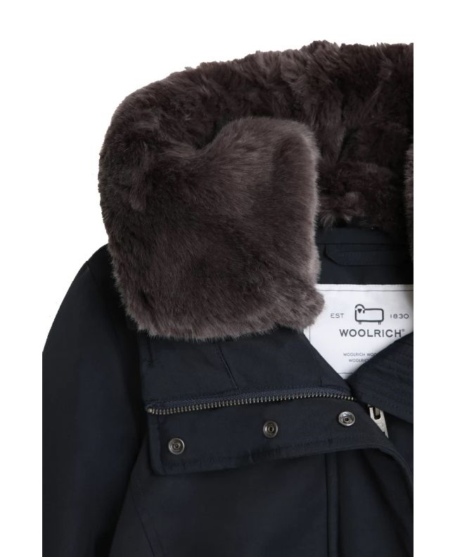 spezial madrid Woolrich W´s Luxury Boulder Parka Midnight Blue Mejor oferta