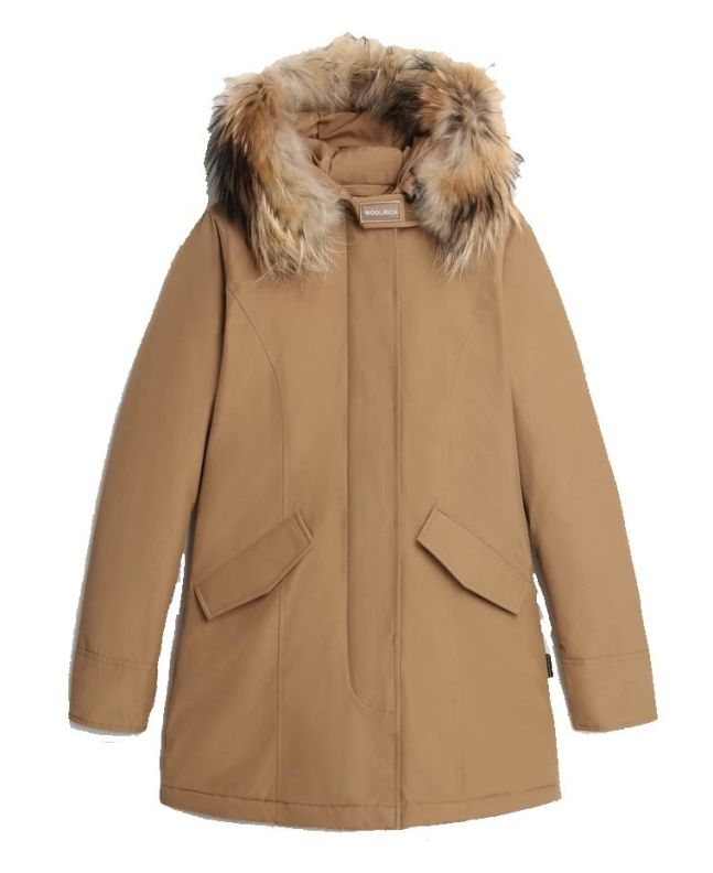 spezial madrid Woolrich W´s Luxury Arctic Parka Alaskan Brown Rebajas top
