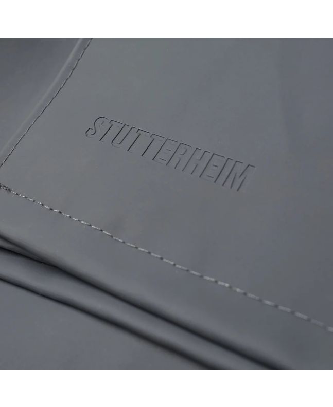 spezial madrid Stutterheim Stockholm Raincoat Charcoal Promoción por tiempo limitado