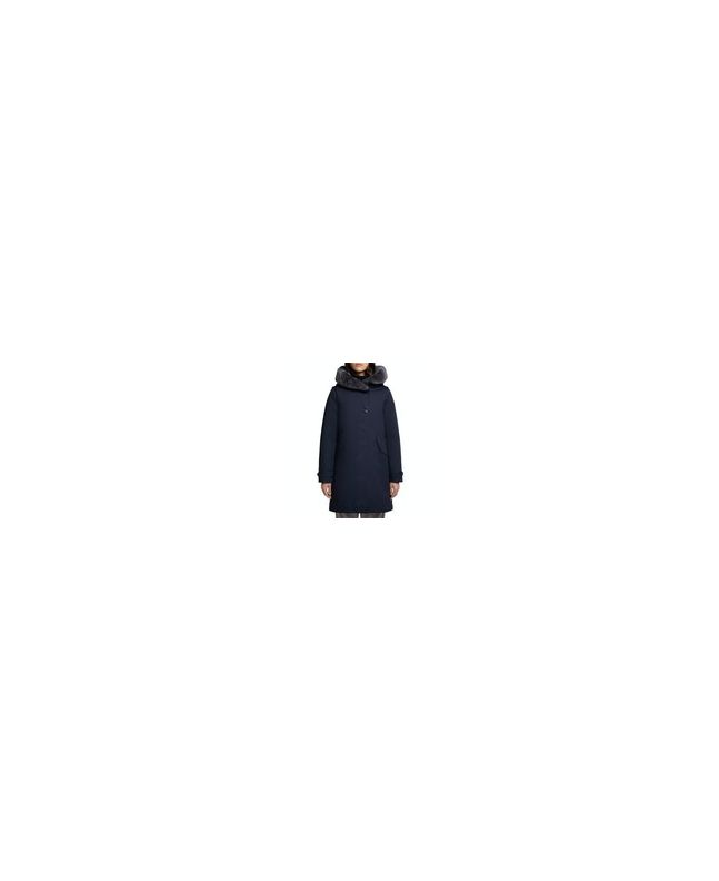 spezial madrid Woolrich W´s Literary Rex Parka Melton Blue Oferta especial de fábrica