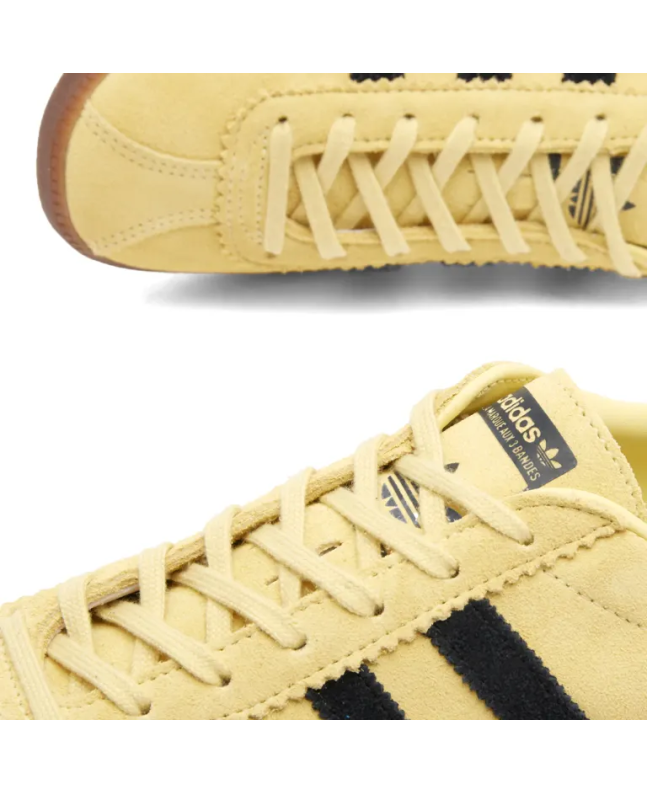 spezial madrid Adidas Bermuda Powder Yellow Core Black & Grey Three Superdescuento