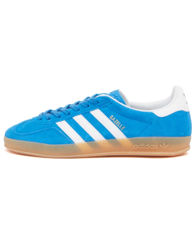 spezial madrid Adidas Gazelle Indoor Bluebird White & Gum Liquidación