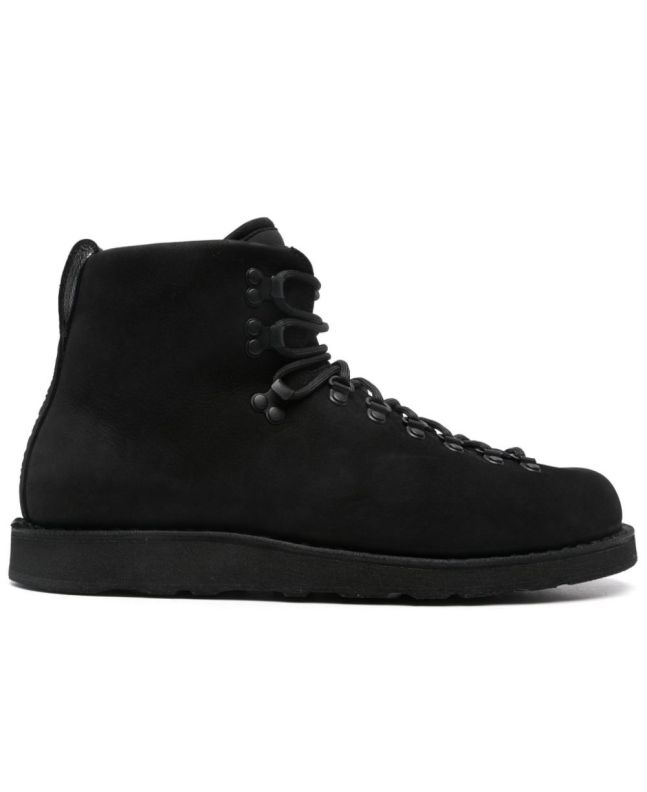 spezial madrid Stone Island S0204 Boots Nubuck Leather Black Tienda de fábrica