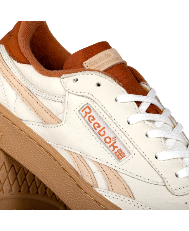 spezial madrid Reebok Club C Revenge Vintage Sneakers Chalk Dark Ginger & Toast Oferta exclusiva