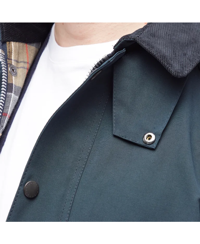 spezial madrid Barbour SL Bedale Casual Jacket Navy Descuento