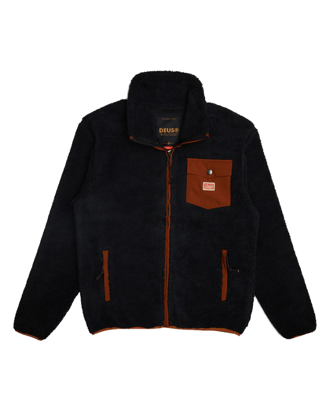 spezial madrid Deus Ex Machina Fletcher Fleece Black Últimos 3 días
