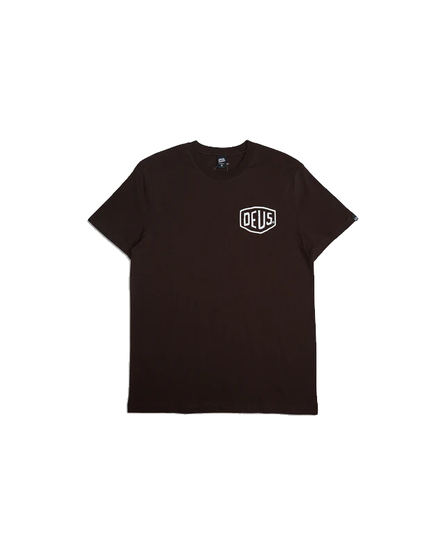spezial madrid Deus Ex Machina Biarritz Address Tee Choc Brown Ahorra y exporta