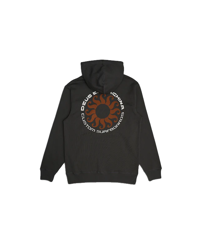 spezial madrid Deus Ex Machina Cosmo Hoodie Sweatshirt Anthracite Última moda