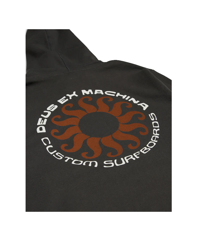 spezial madrid Deus Ex Machina Cosmo Hoodie Sweatshirt Anthracite Última moda