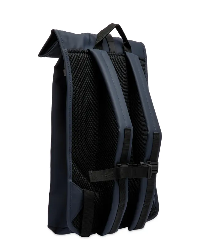 spezial madrid Rains Rolltop Rucksack Navy Ofertas de temporada