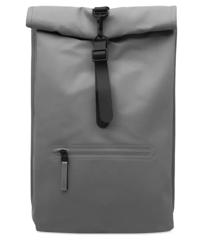 spezial madrid Rains Rolltop Rucksack Grey Ofertas especiales