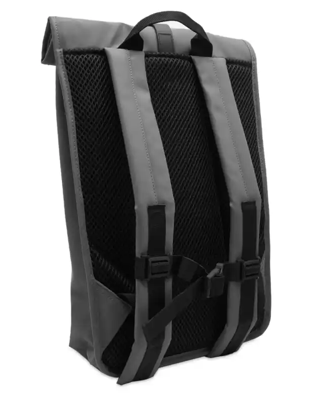 spezial madrid Rains Rolltop Rucksack Grey Ofertas especiales