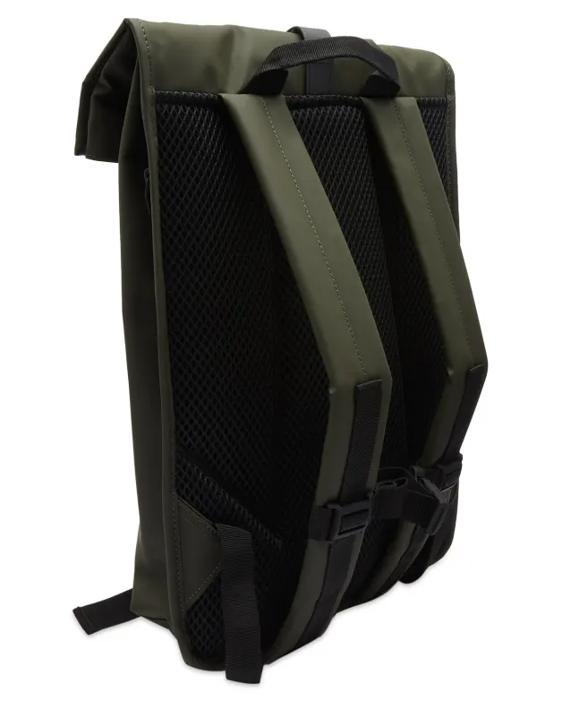 spezial madrid Rains Rolltop Rucksack Green Grandes ahorros