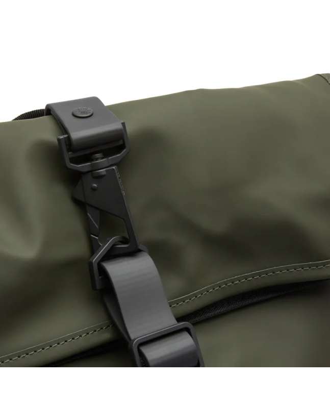 spezial madrid Rains Rolltop Rucksack Green Grandes ahorros