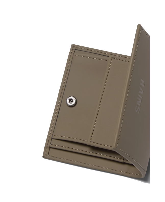 spezial madrid Rains Folded Wallet Wood Descuento