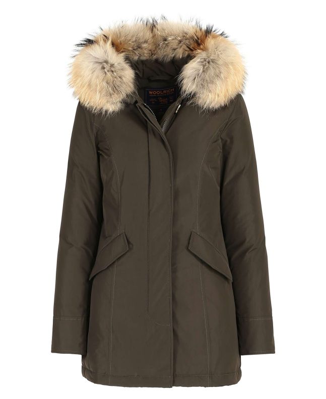 spezial madrid Woolrich W´s Luxury Arctic Parka Dark Green COMPRAR AHORA