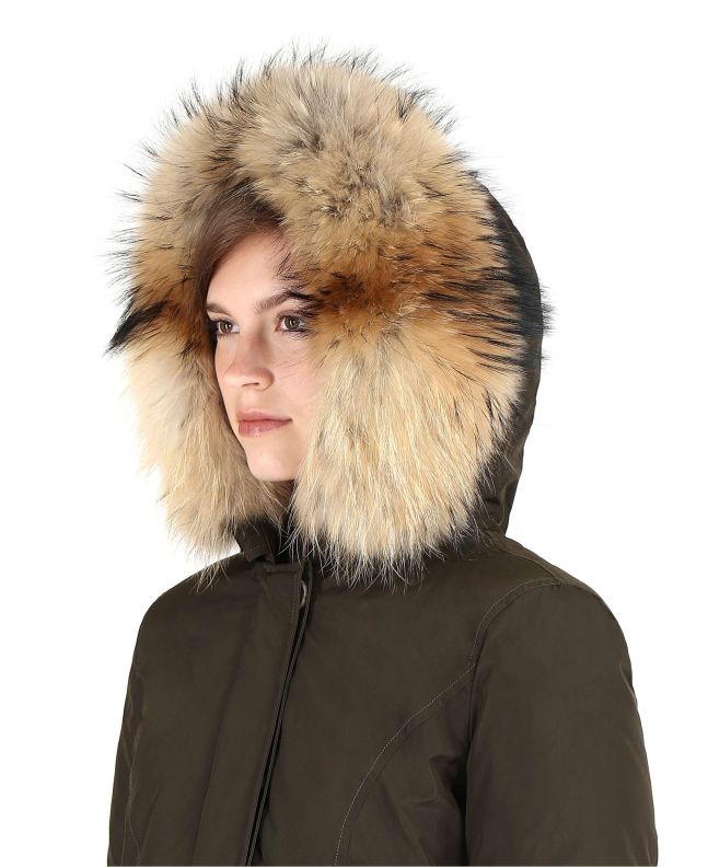 spezial madrid Woolrich W´s Luxury Arctic Parka Dark Green COMPRAR AHORA