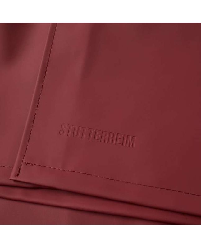 spezial madrid Stutterheim Stockholm Raincoat Burgundy Último día