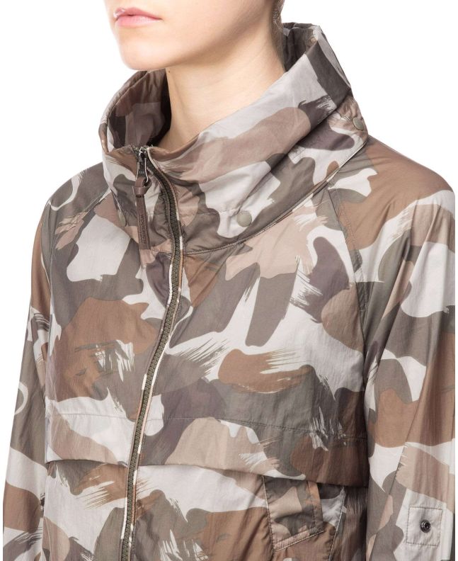 spezial madrid Woolrich W´s Short A-Line Anorak Camou Oferta especial de fábrica