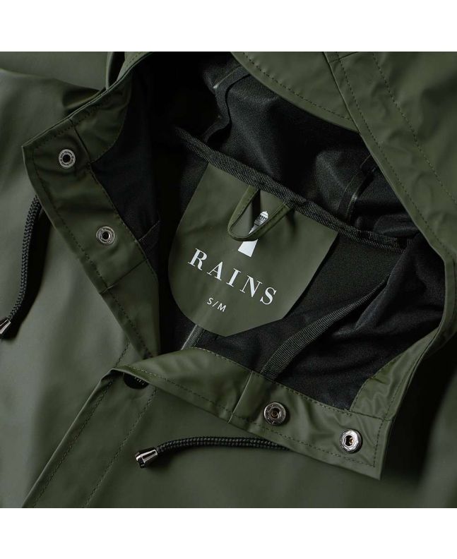spezial madrid Rains Long Jacket Green Grandes descuentos