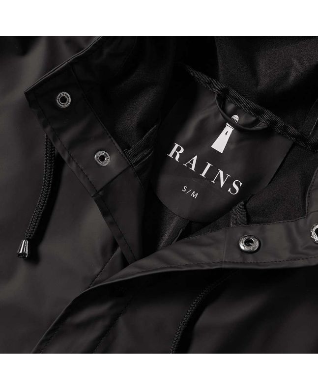 spezial madrid Rains Classic Jacket Black Tienda de fábrica