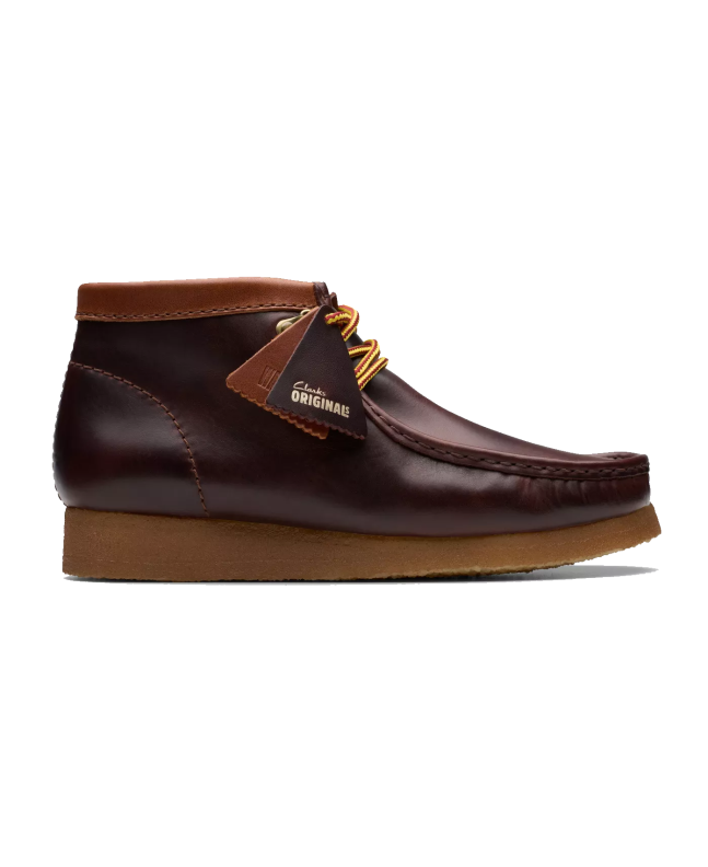 spezial madrid Clarks Originals Wallabee Boot Hilker Burgundy Leather Ofertas de temporada