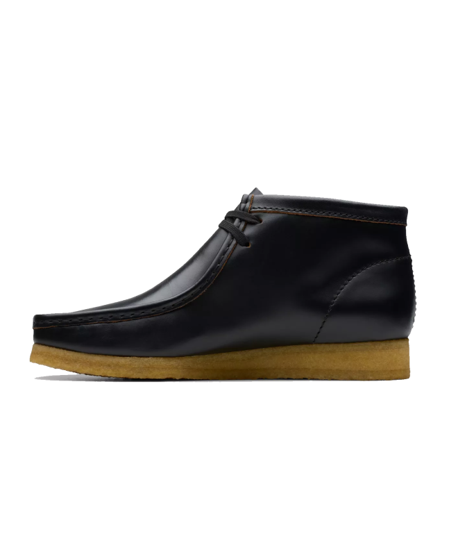 spezial madrid Clarks Originals Wallabee Boot Black Leather Ofertas especiales