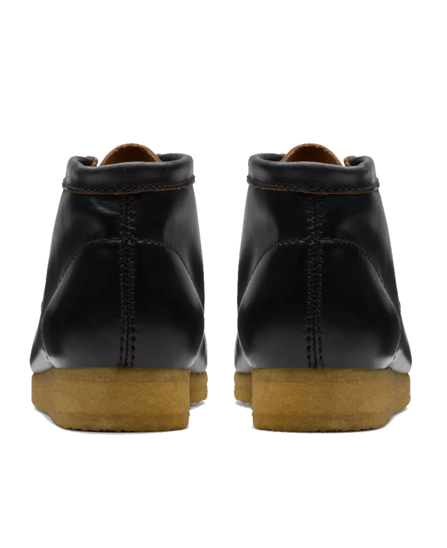 spezial madrid Clarks Originals Wallabee Boot Black Leather Ofertas especiales