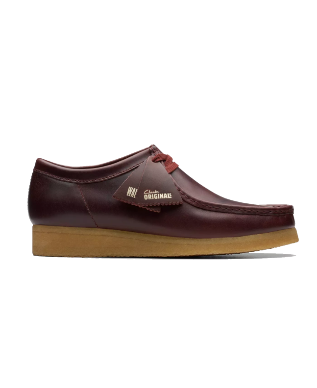 spezial madrid Clarks Originals Wallabee Deep Red Leather Grandes ahorros