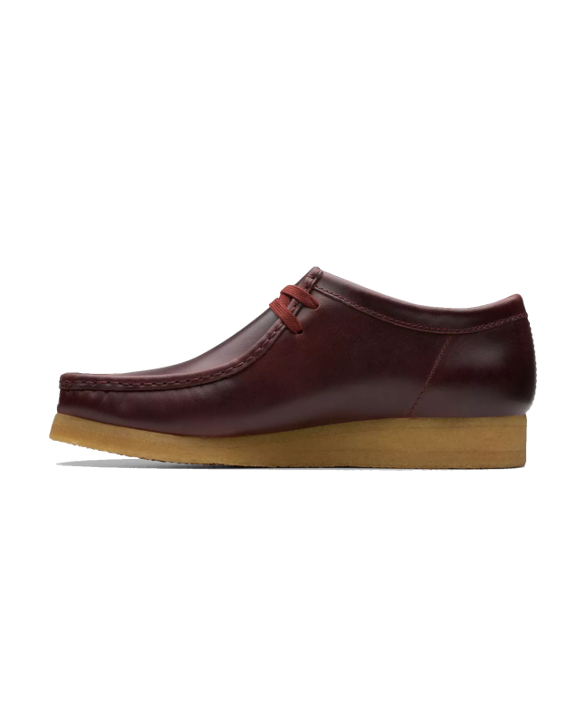 spezial madrid Clarks Originals Wallabee Deep Red Leather Grandes ahorros