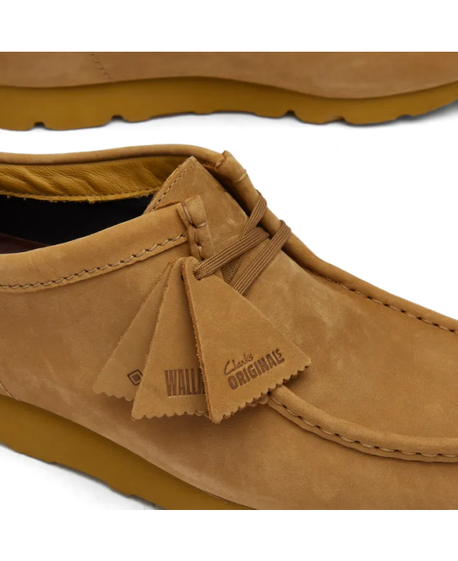 spezial madrid Clarks Originals Wallabee Gore-Tex Oakmoss Nubuck Devoluciones gratuitas