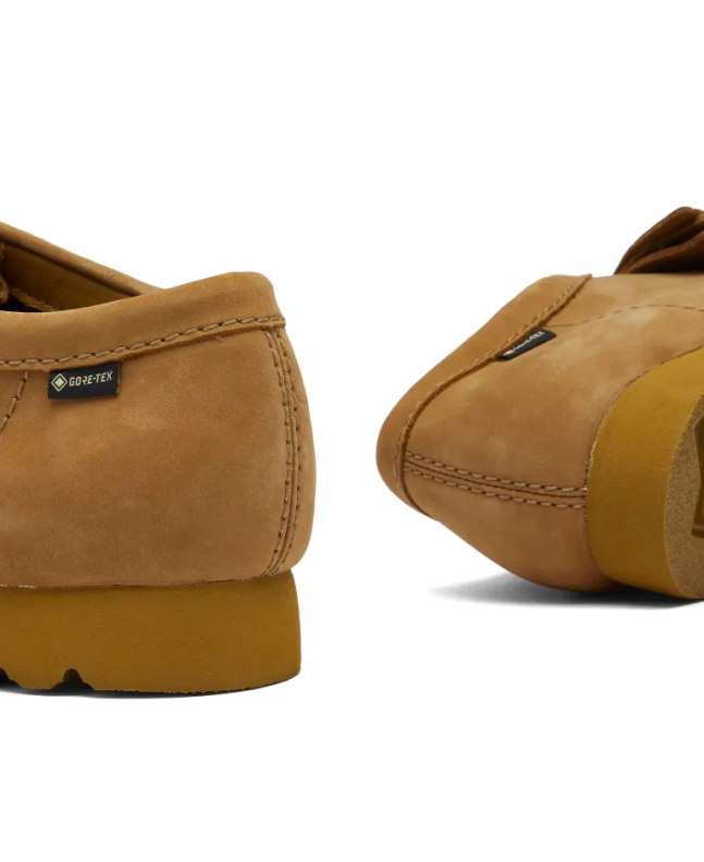 spezial madrid Clarks Originals Wallabee Gore-Tex Oakmoss Nubuck Devoluciones gratuitas