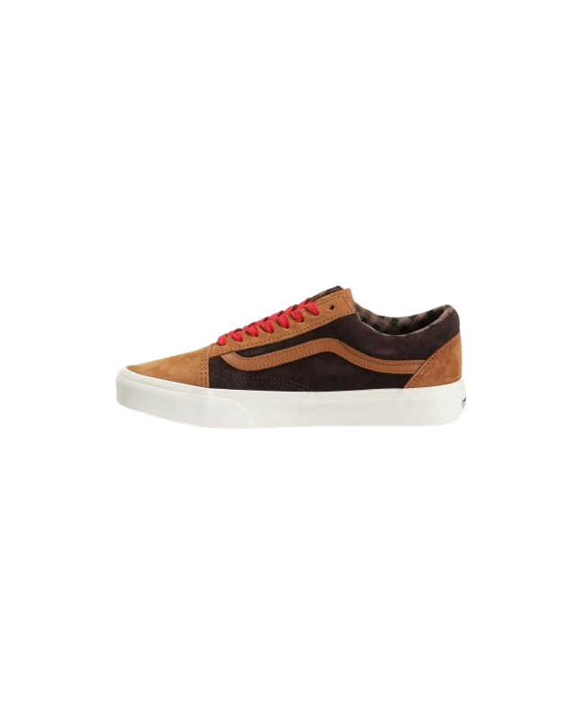 spezial madrid Vans UA Old Skool Pig Suede Plaid Glazer & Ginger Venta caliente