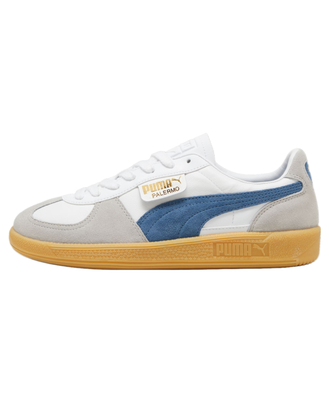spezial madrid Puma Palermo Leather White & Blue Horizon Los más vendidos